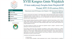 Desktop Screenshot of kongres.zgwrp.org.pl